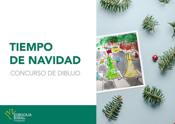 Fundación Eurocaja Rural convoca una nueva edición del certamen de dibujo "Tiempo de Navidad"