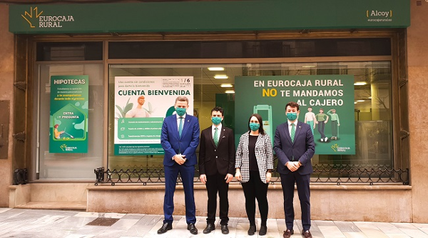 Eurocaja Rural abre nueva oficina en Alcoi y prosigue su expansión en la zona levantina