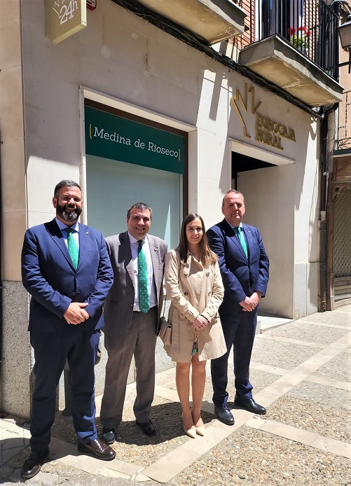 Eurocaja Rural continúa su expansión por Castilla y León, abriendo nueva oficina en Medina de Rioseco (Valladolid)