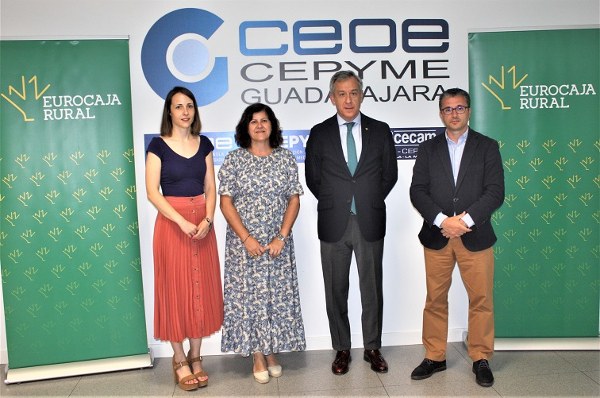 Eurocaja Rural y CEOE-CEPYME Guadalajara, unidos de nuevo en favor del impulso económico de la provincia de Guadalajara