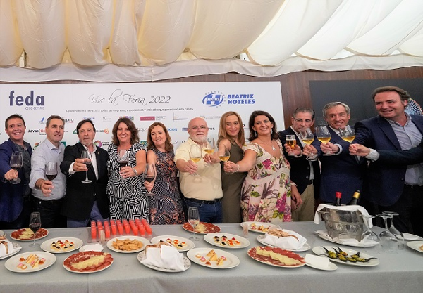 Eurocaja Rural acompaña a FEDA en la inauguración de su Caseta con motivo de la Feria de Albacete