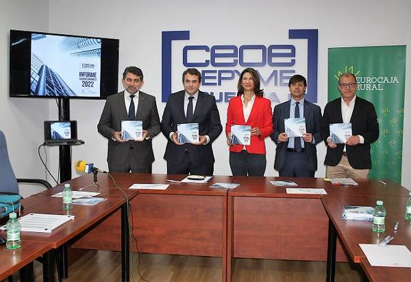 Eurocaja Rural patrocina junto a la Diputación Provincial el 'Informe Económico 2022' de CEOE CEPYME Cuenca