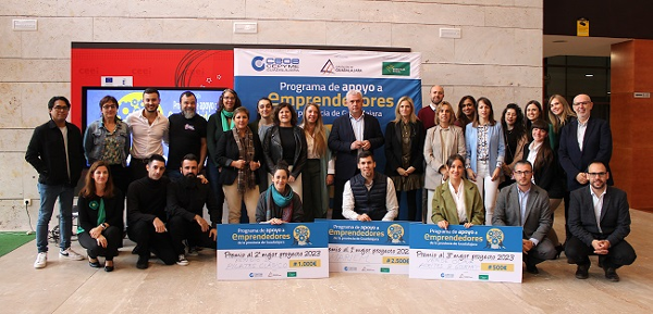 Eurocaja Rural apoya a los emprendedores alcarreños con motivo del 'VI Programa de Apoyo a Emprendedores de Guadalajara'
